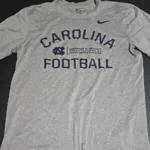 Nike Gray Carolina Football Tee